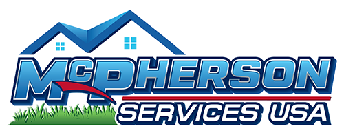 McPHERSON SERVICES USA House Washing and Power Washing Logo